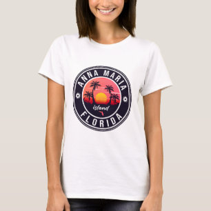 Anna Maria island Florida Beach Retro Souvenir T-Shirt