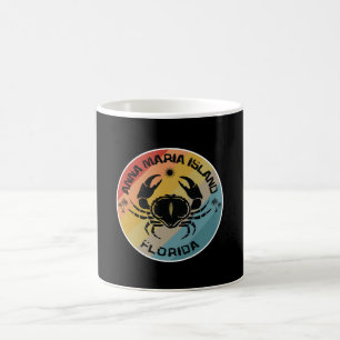 Anna Maria Island Florida Crab Art Coffee Mug