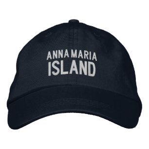 Anna Maria Island Florida Embroidered Baseball Hat