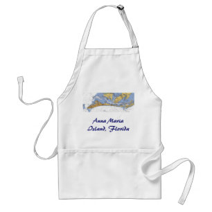 Anna Maria Island Florida Nautical chart Apron