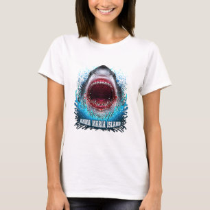 Anna Maria Island Florida Vacation Great White Sha T-Shirt