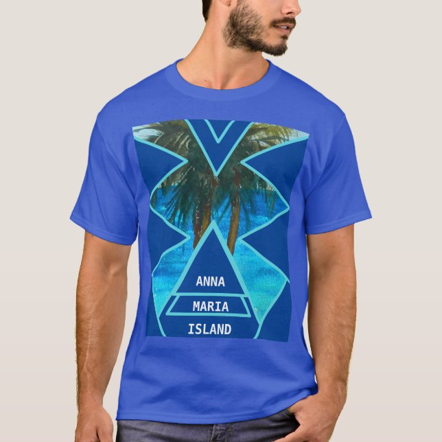 Anna Maria Island Palm Tree T-Shirt (Front)