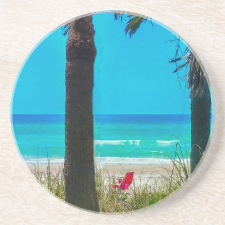 Anna Maria Island Sandstone Coaster