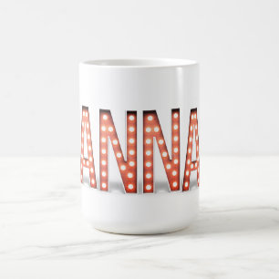 Anna Marquee Lights Coffee Mug