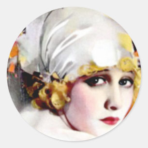 Anna Nilsson Classic Round Sticker
