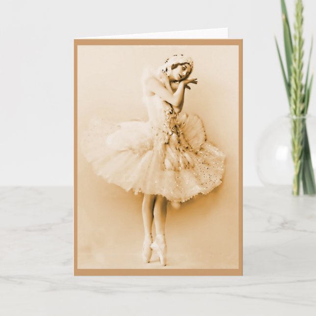 Anna Pavlova_The Dying Swan Card (Front)