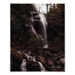Anna Ruby Falls, York Creek Photo Print