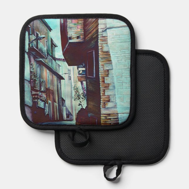 Anna’s Street Pot Holder (Front/Back)