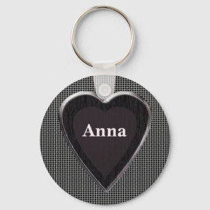 Anna Stole My Heart Keychain