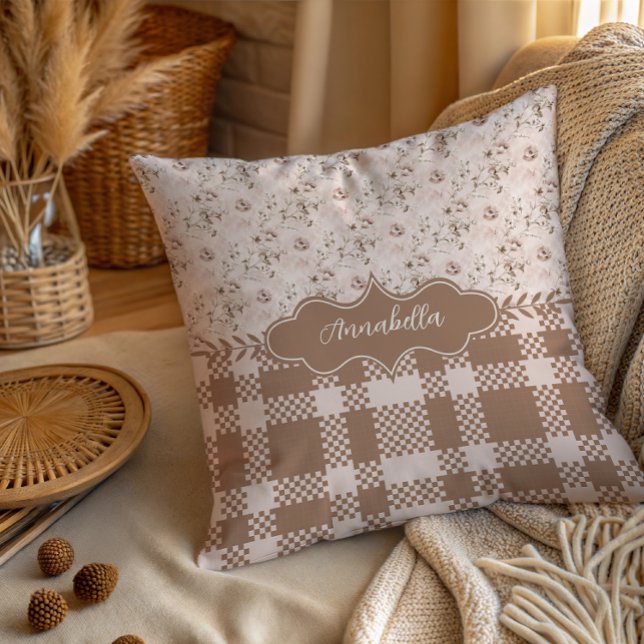 Annabella Vintage Dusty Rose Pink Cushion (Creator Uploaded)