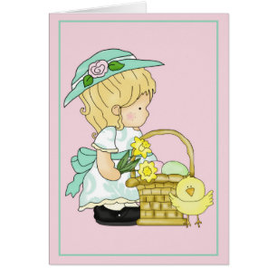 Annabella's Easter Basket d2 Easter Card
