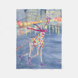 Annabelle on Ice Fleece Blanket