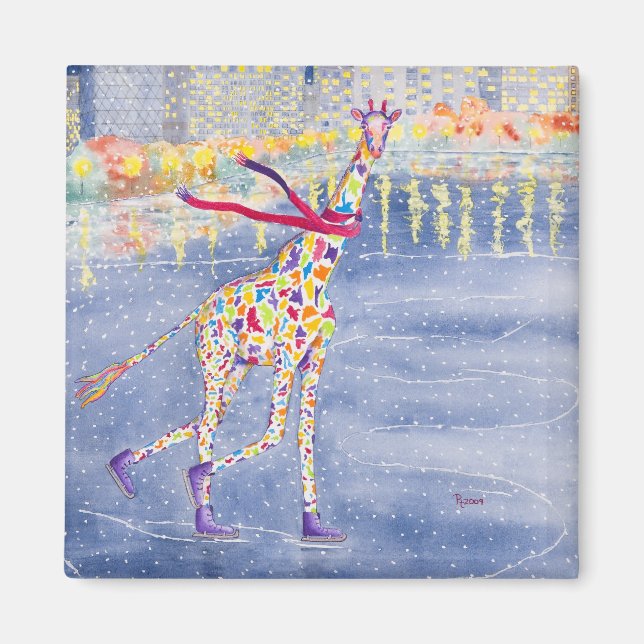 Annabelle on Ice Magnet (Front)