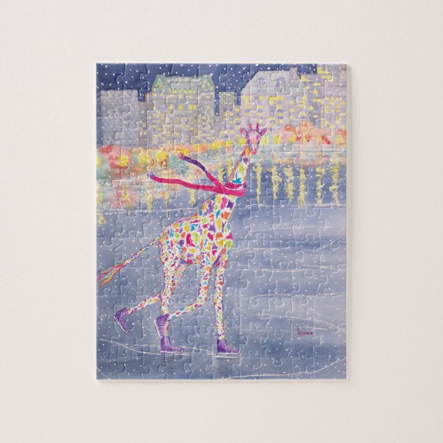 Annabelle On Ice Puzzle (Vertical)