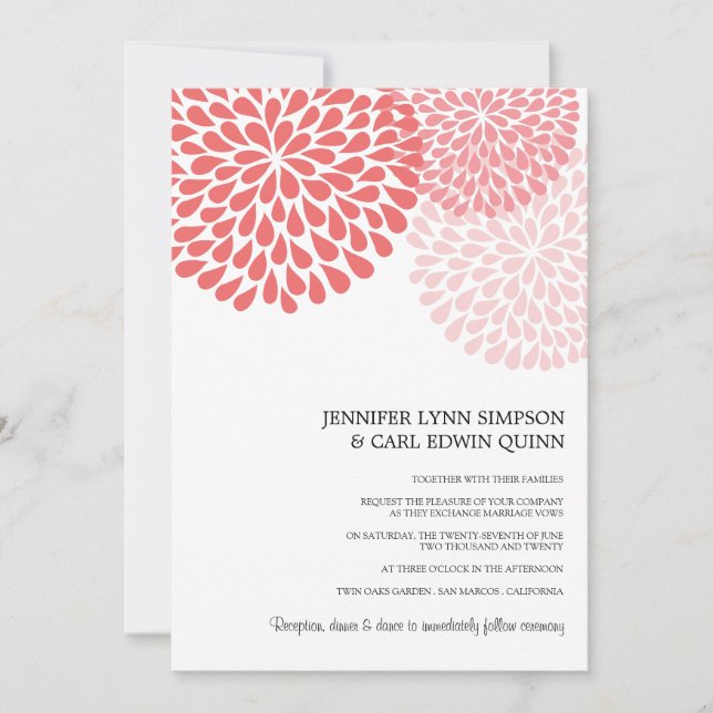 Annalee (Pewter) Wedding Invitations (Front)