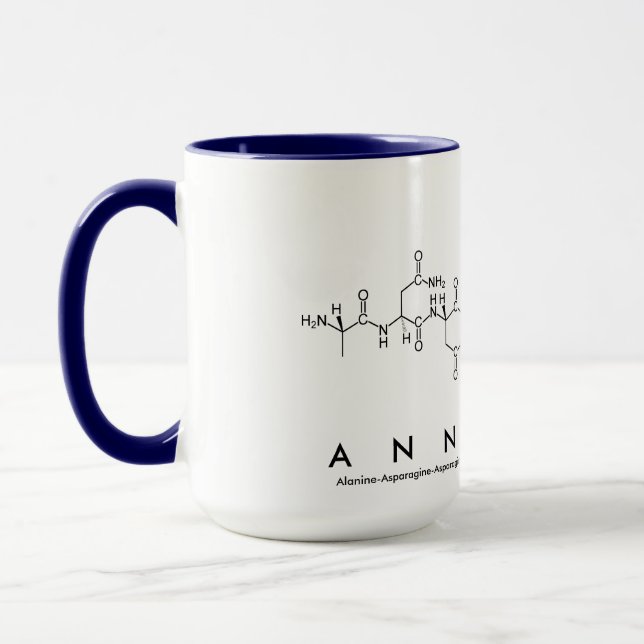 Annalize peptide name mug (Left)