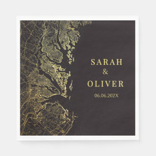 Annapolis Maryland Chesapeake Bay Wedding Napkin
