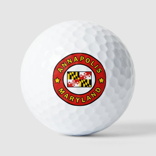 Annapolis Maryland Golf Balls (Front)