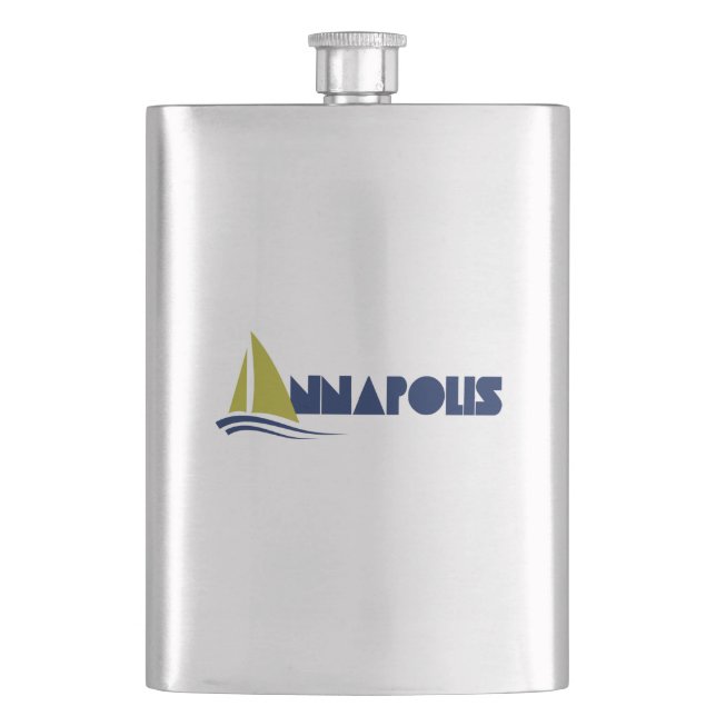 Annapolis, Maryland Hip Flask (Front)