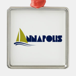Annapolis, Maryland Metal Ornament