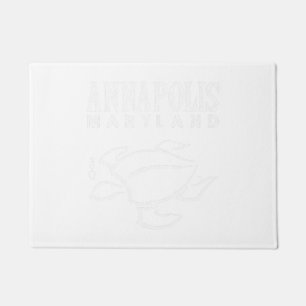 Annapolis Maryland Sea Turtle Watching Doormat