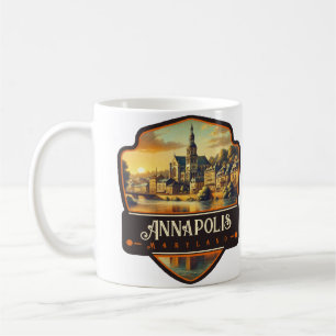 Annapolis, Maryland Vintage Coffee Mug