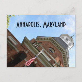 Annapolis, MD courthouse postcard