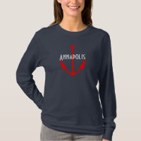 Annapolis MD Maryland Boat Anchor Nickname Shirt