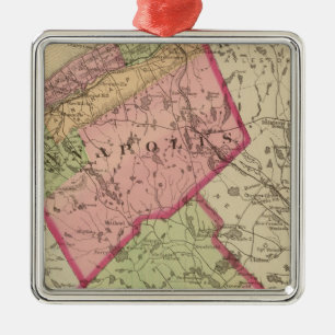 Annapolis, Queens counties, NS Metal Tree Decoration
