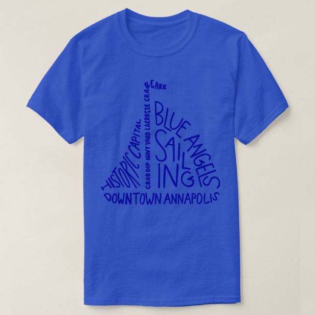 Annapolis Sailboat 1 T-Shirt (Design Front)