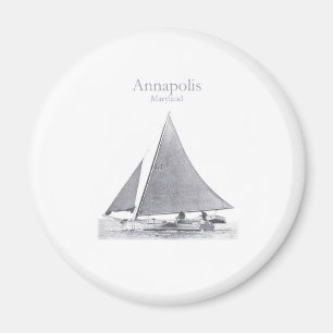 Annapolis Skipjack Magnet