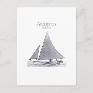 Annapolis Skipjack Postcard