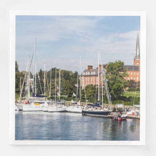 Annapolis Waterfront Napkin (Front)