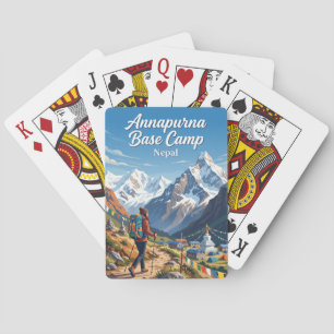 Annapurna Base Camp Nepal Playing Cards