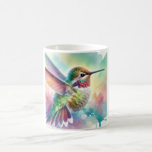 Annas Hummingbird 020824AREF113 - Watercolor Coffee Mug