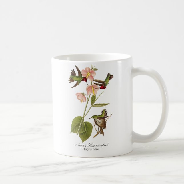 Anna's Hummingbird Coffee Mug (Right)