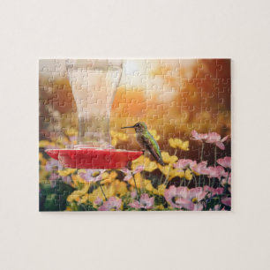 Anna's hummingbird jigsaw puzzle