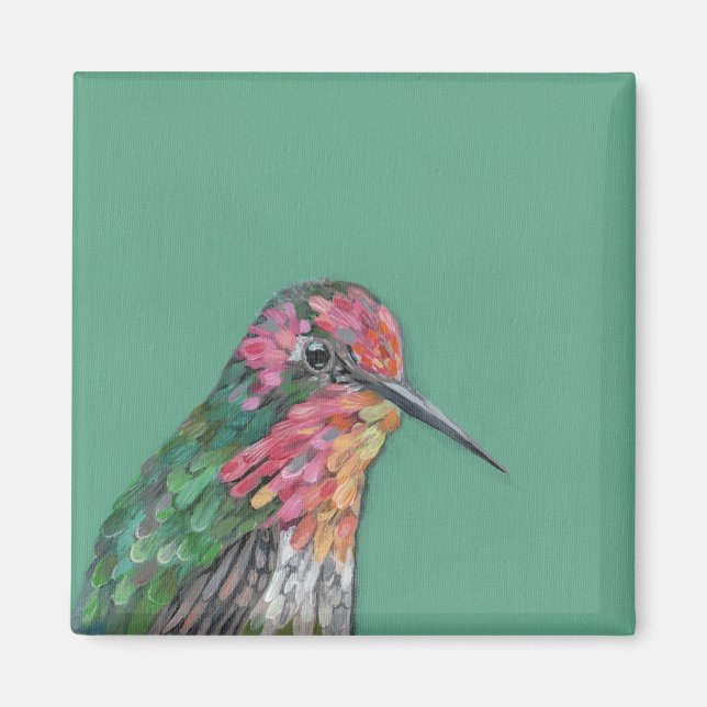 Anna's Hummingbird Magnet (Front)