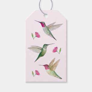 Anna's Hummingbirds Gift Tag
