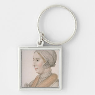 Anne Boleyn (1507-36) engraved by Francesco Bartol Key Ring