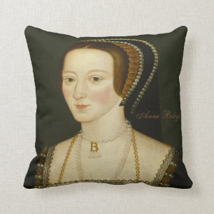 Anne Boleyn 2nd Wife of Henry VIII Cushion