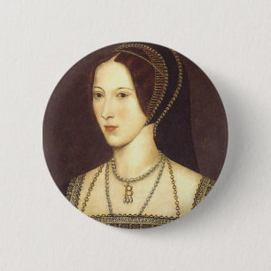 Anne Boleyn 6 Cm Round Badge