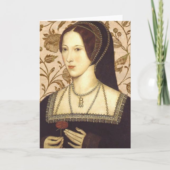 Anne Boleyn Card (Front)