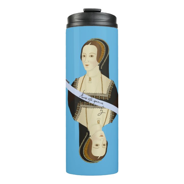 Anne Boleyn card Thermal Tumbler (Front)