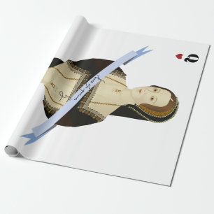 Anne Boleyn card Wrapping Paper