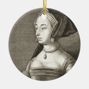 Anne Boleyn Ceramic Tree Decoration