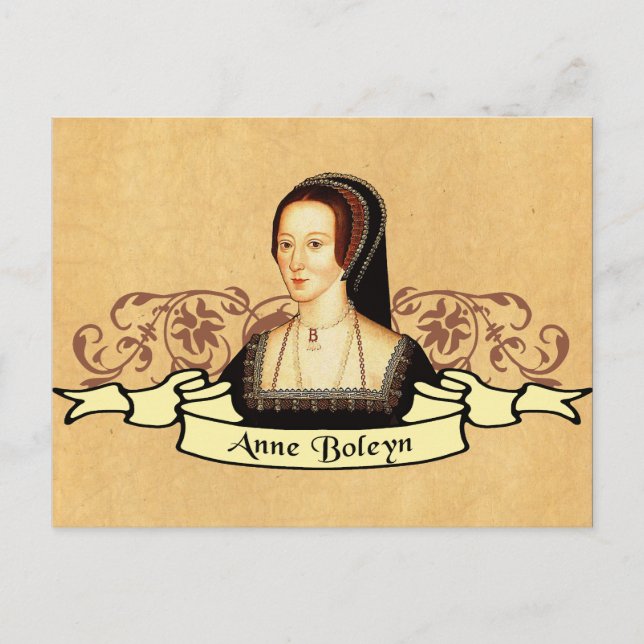 Anne Boleyn Classic Postcard (Front)
