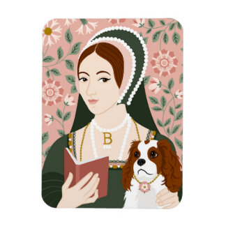 Anne Boleyn Illustration Magnet