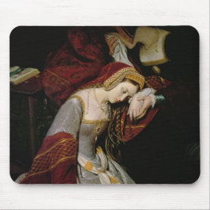 Anne Boleyn in the Tower, detail, 1835 Mouse Pad
