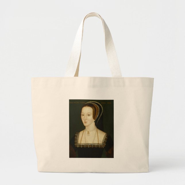 Anne Boleyn Large Tote Bag (Front)
